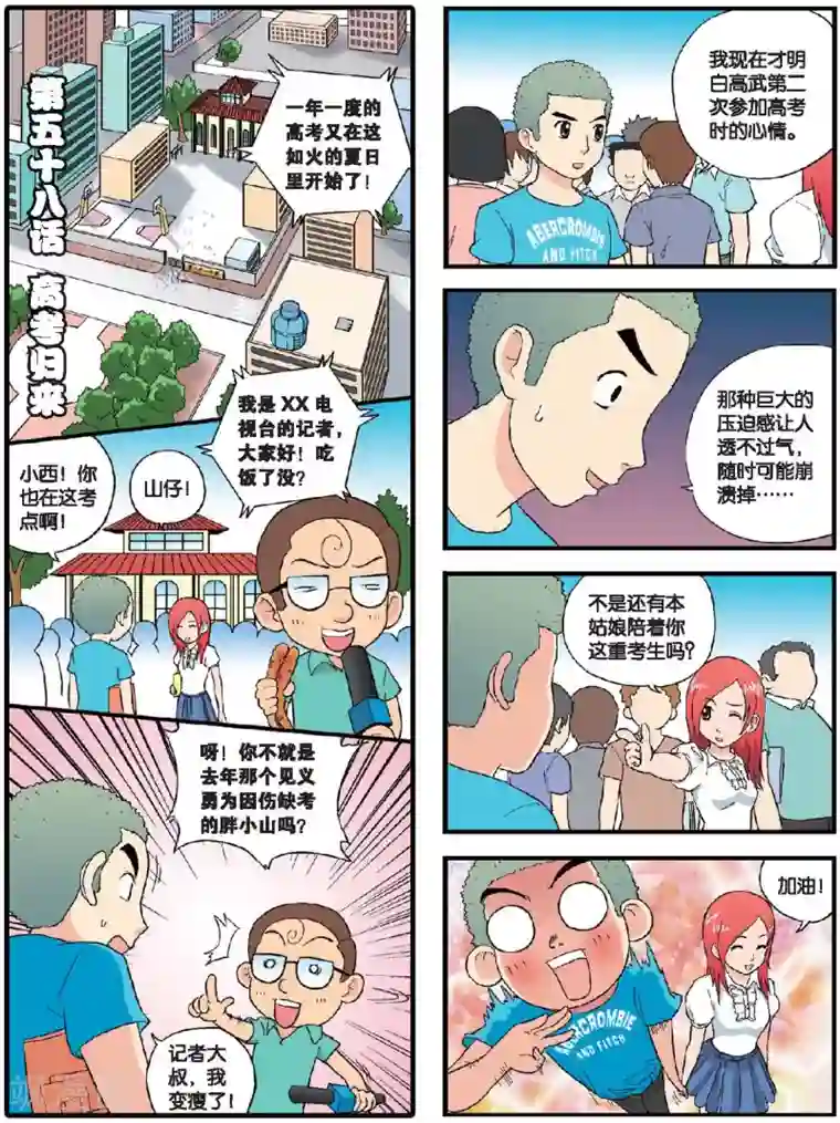高考2进1第58话 高考归来