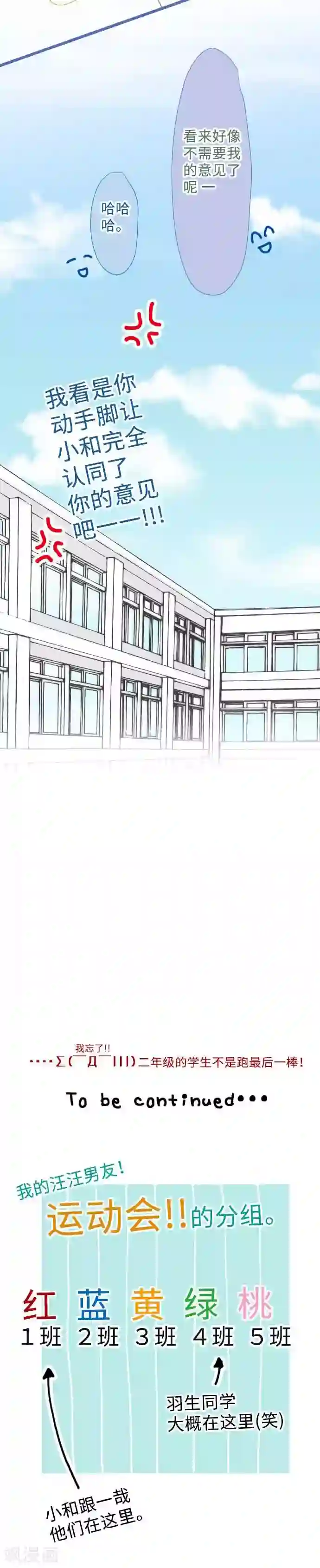我的汪汪男友第53话 第二学期一开始下的决心