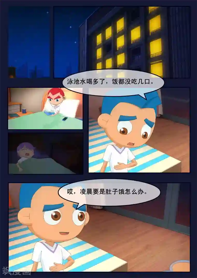 飞天少年第4话 成功通过游泳考核