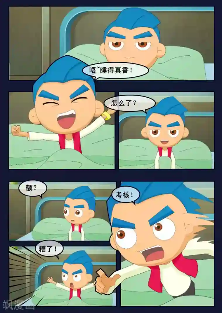 飞天少年第8话 努力准备考试