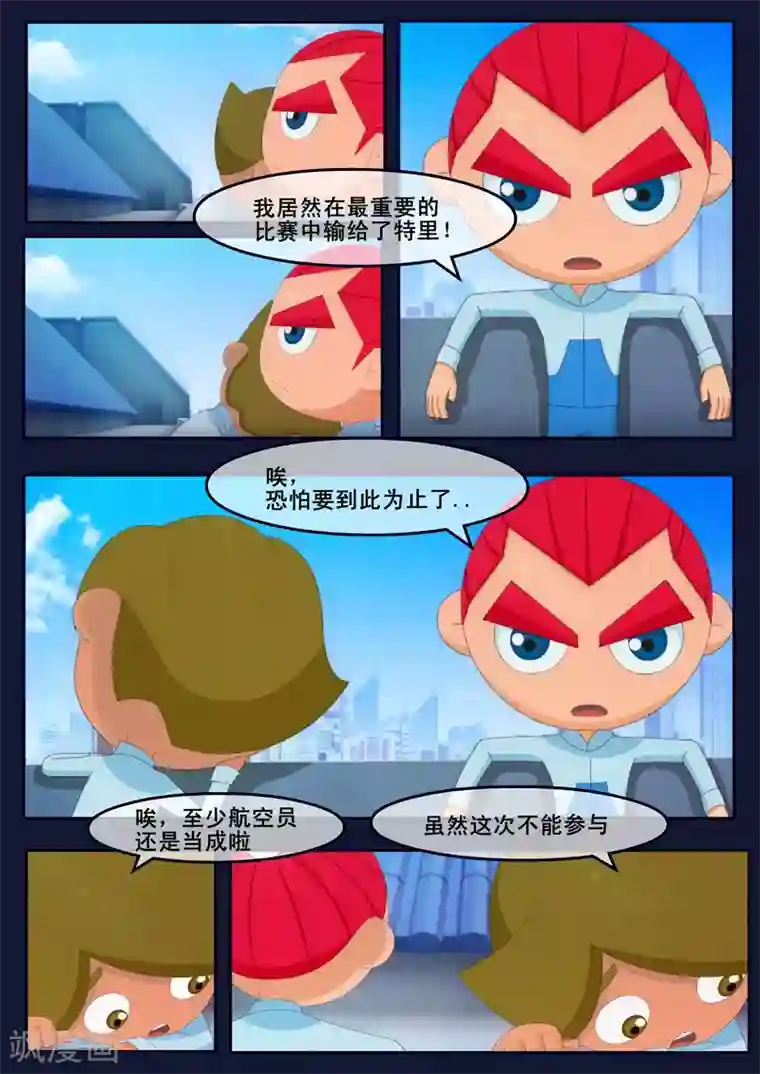 飞天少年第16话 最后一项考核开始