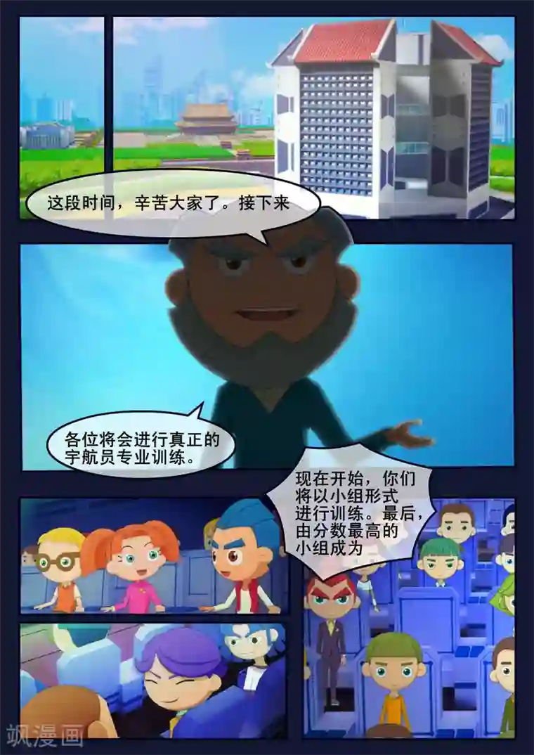 飞天少年第21话 宇航员们开始惶恐