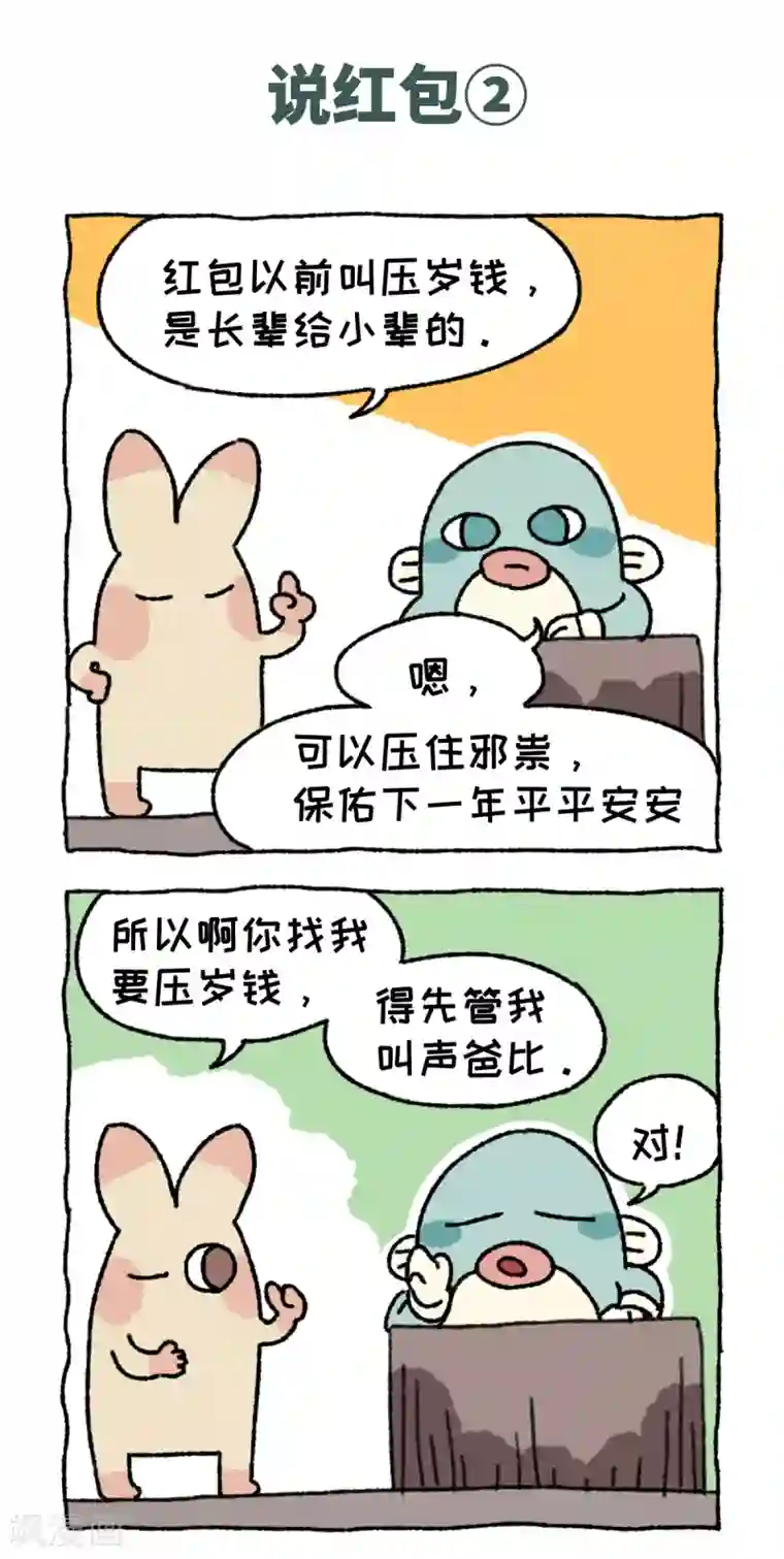 不切传说第57话 说红包