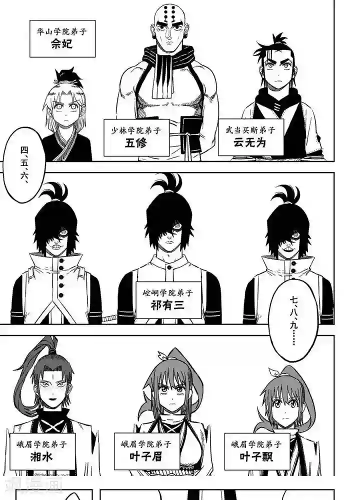 暴走武林学园第20话6 选拨来临