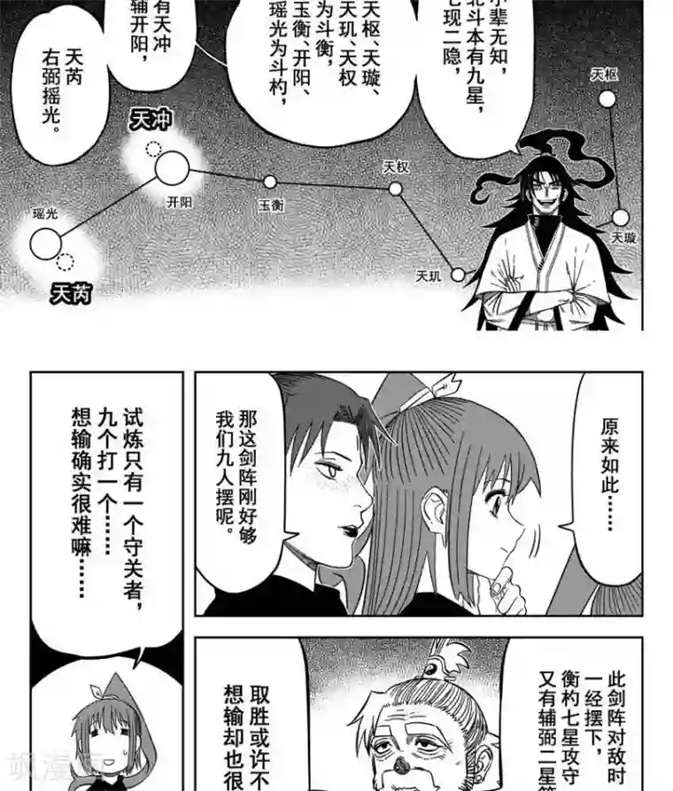 暴走武林学园第23话3 上清七星剑阵