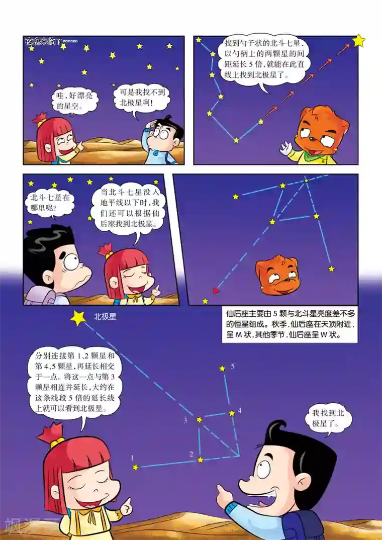 虹猫蓝兔漫画科学探险之罗布泊历险记第12话 迷路