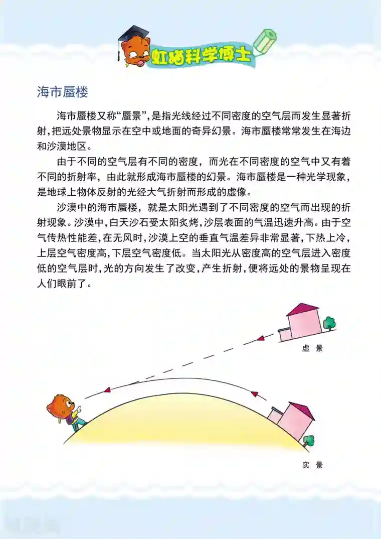 虹猫蓝兔漫画科学探险之罗布泊历险记第14话 海市蜃楼