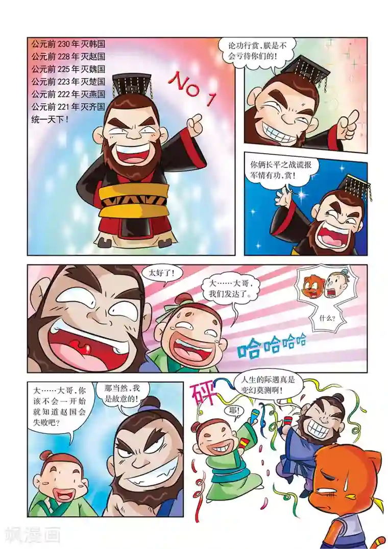 虹猫蓝兔历史探秘之失落的宝物第8话 秦王朝