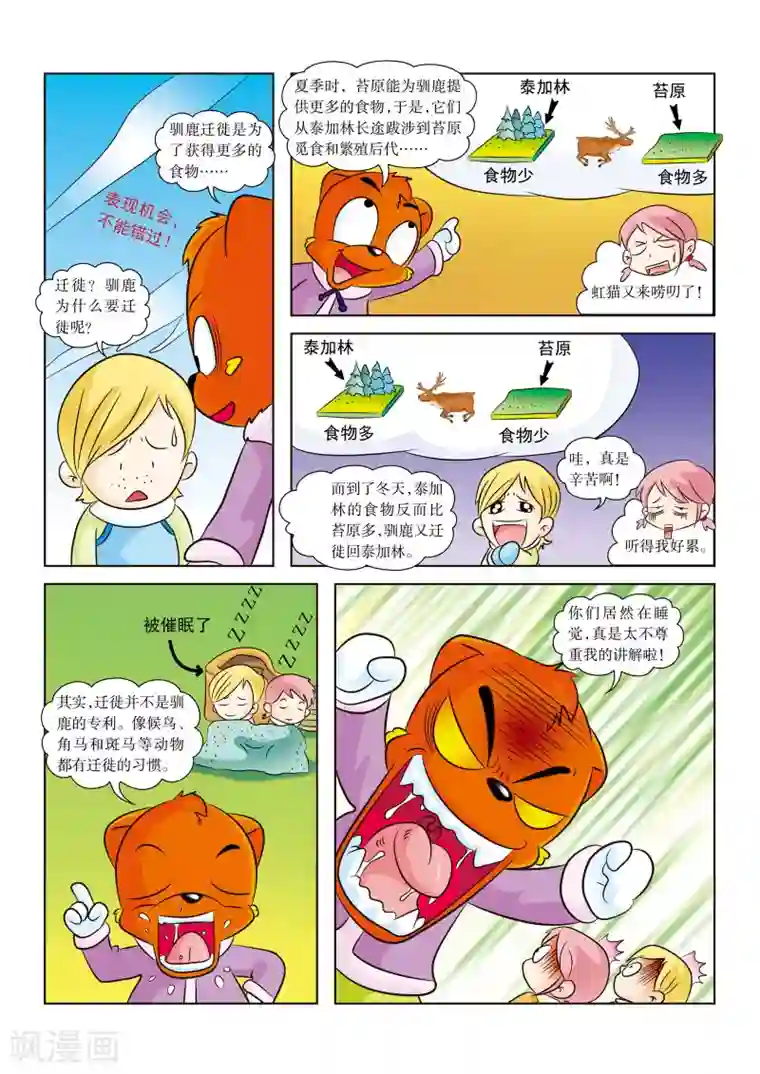 虹猫蓝兔漫画科学探险之阿拉斯加历险记第6话 捕捉驯鹿