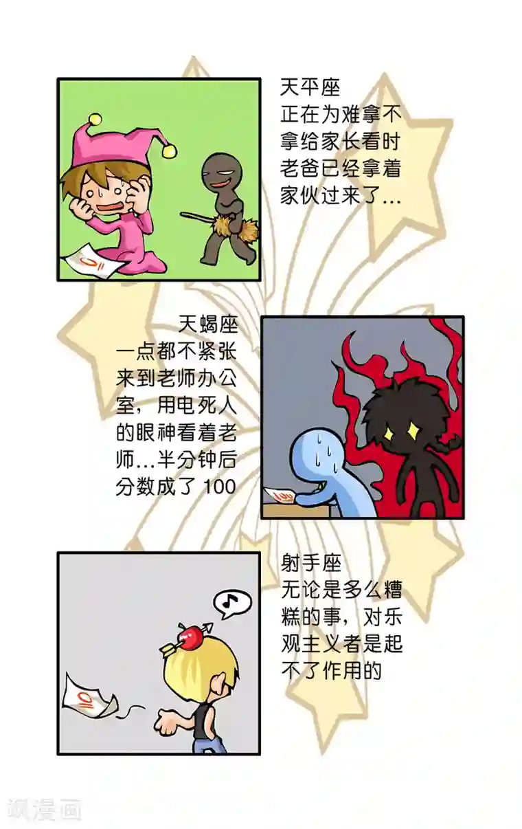 十二星座对对碰第23话 考试得0分