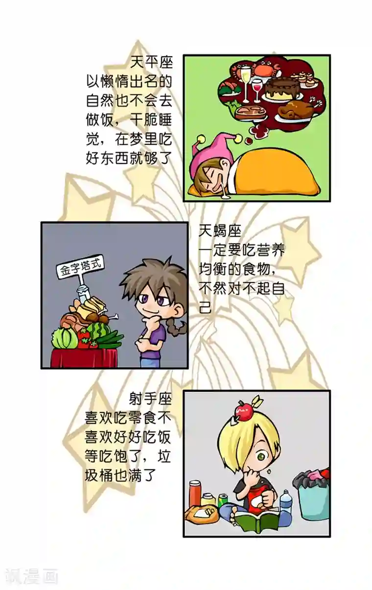 十二星座对对碰第24话 肚子饿的时候