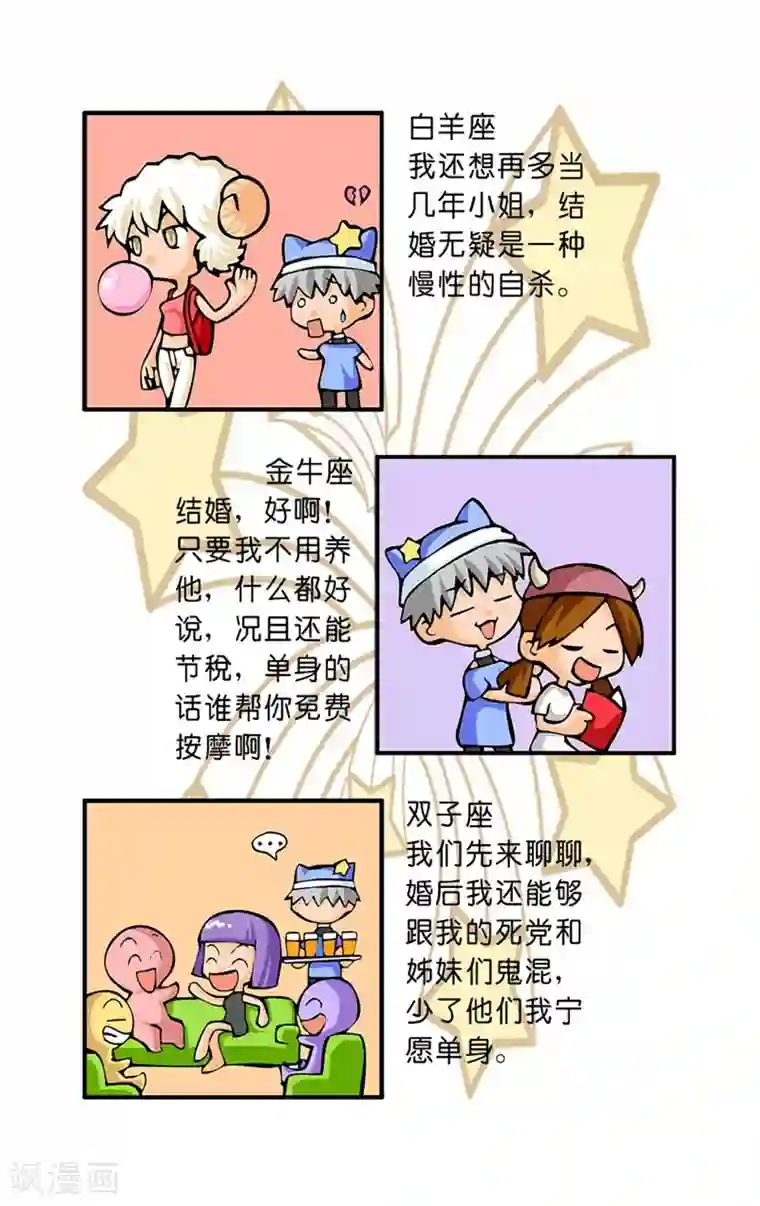 十二星座对对碰第29话 结婚观念