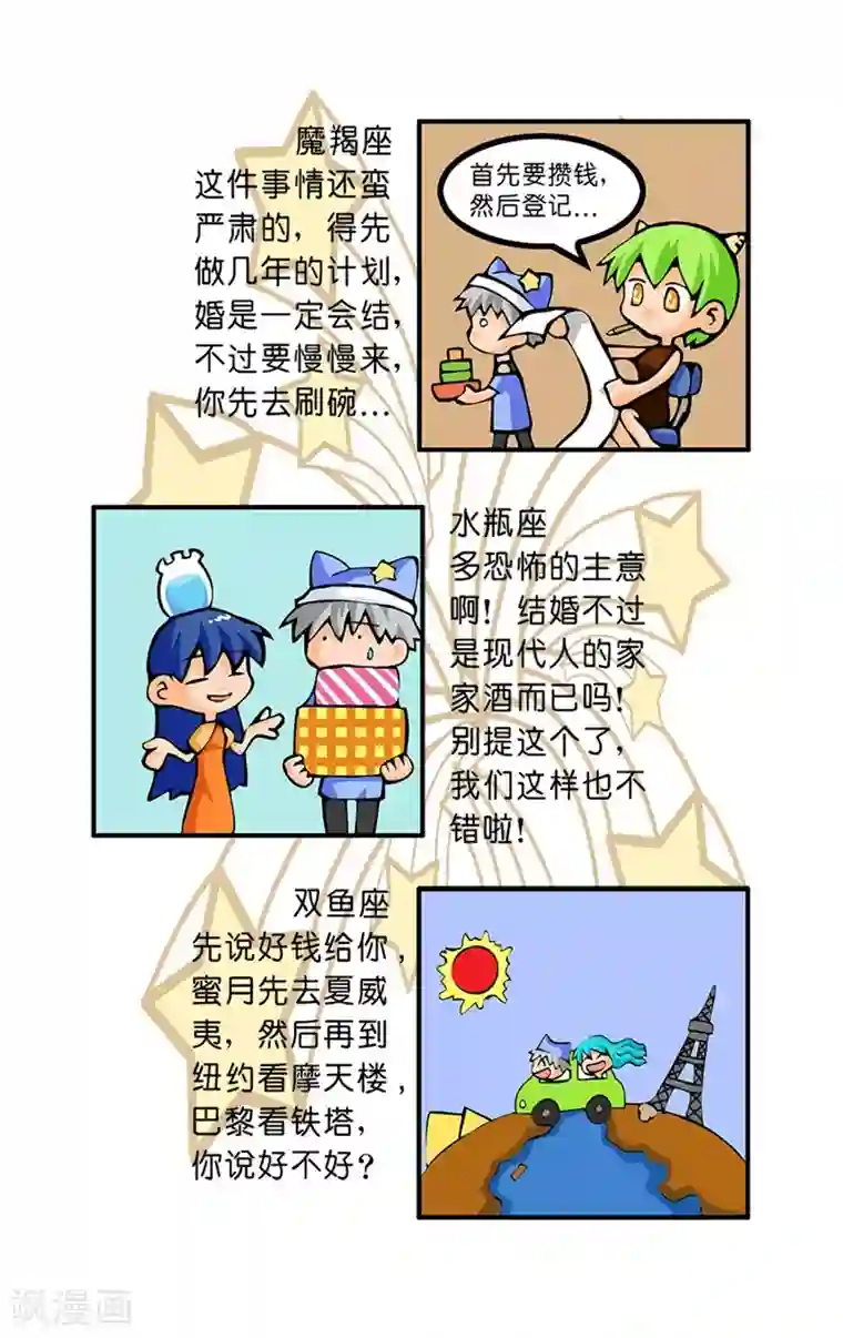 十二星座对对碰第29话 结婚观念