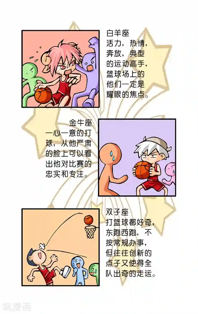 十二星座对对碰第33话 篮球场上