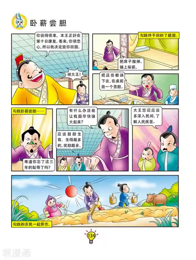 虹猫蓝兔大话成语第62话 卧薪尝胆