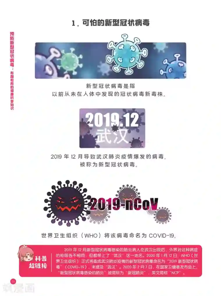 预防新型冠状病毒:有趣有用的健康科普知识病毒常识篇