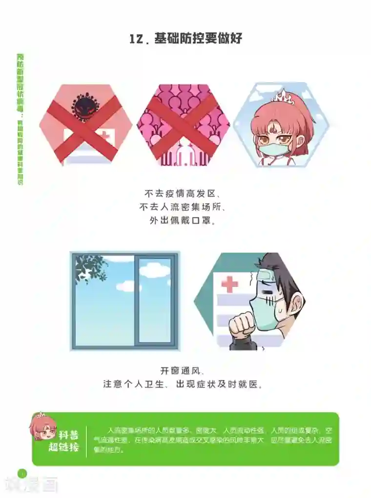 预防新型冠状病毒:有趣有用的健康科普知识卫生预防篇