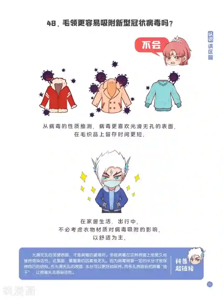 预防新型冠状病毒:有趣有用的健康科普知识认识误区篇