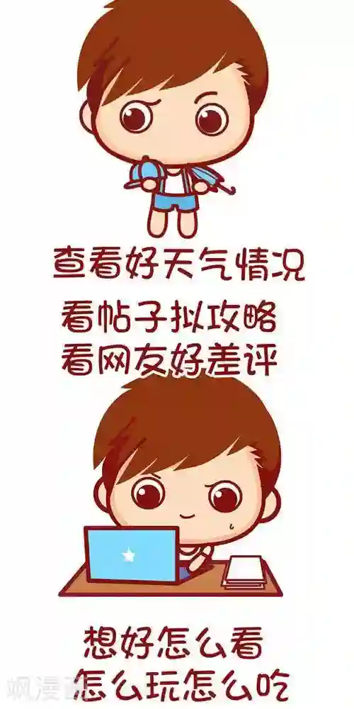 摩丝摩丝第209话 两个人旅游