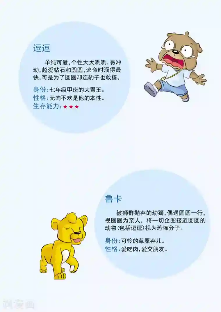 虹猫蓝兔漫画科学探险之南非草原历险记第1话 向南非大草原进军