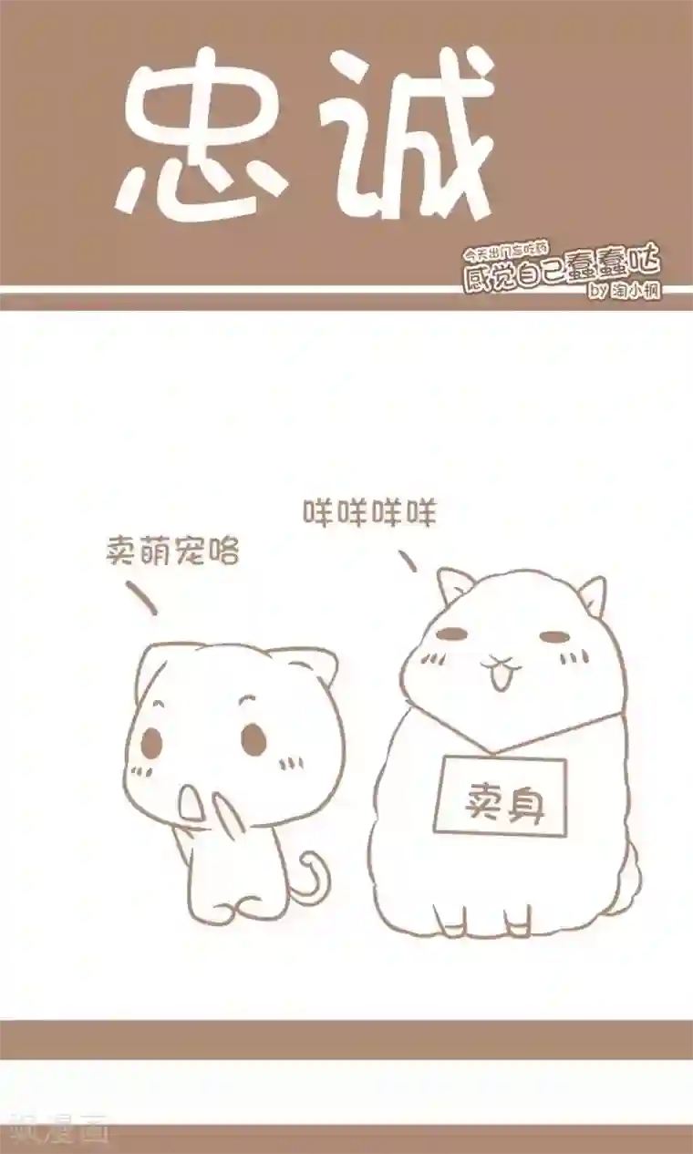 感觉自己蠢蠢哒第71话 忠诚