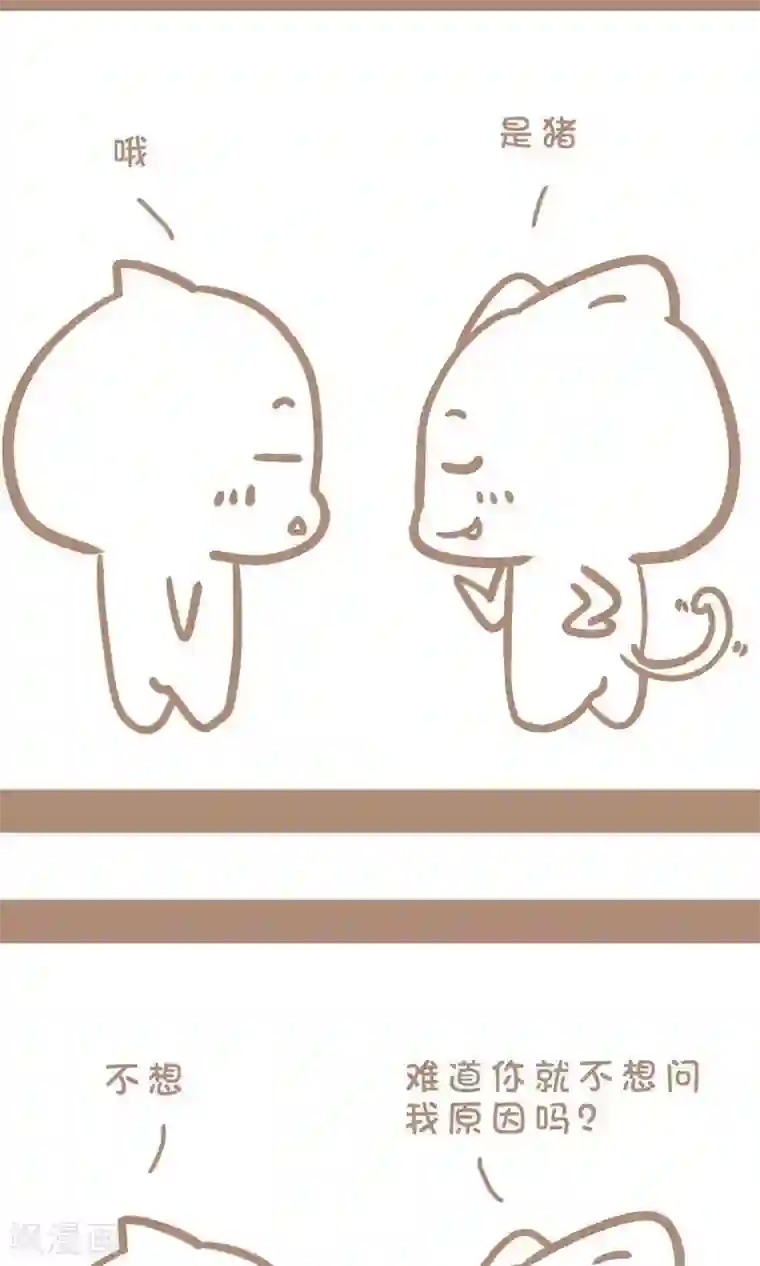 感觉自己蠢蠢哒第72话 猪