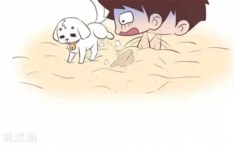 囡囡和细满第83话 玩埋沙