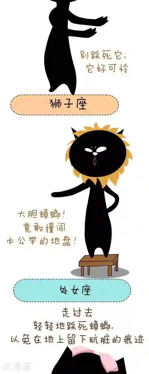 NIU猫之血型NIU第42话 星座蟑螂