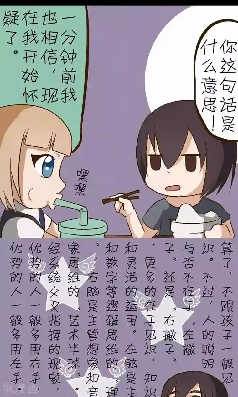 家政大师第25话 “左撇子”一定聪明吗