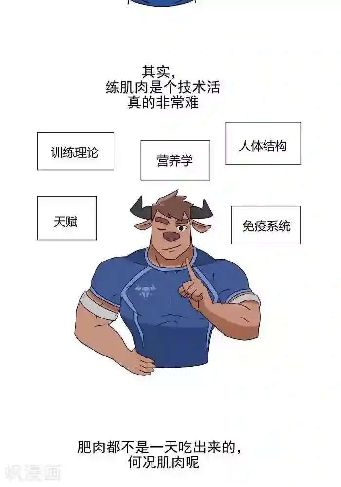 大牛健身漫画第1话 我的肌肉怎么练不出来？