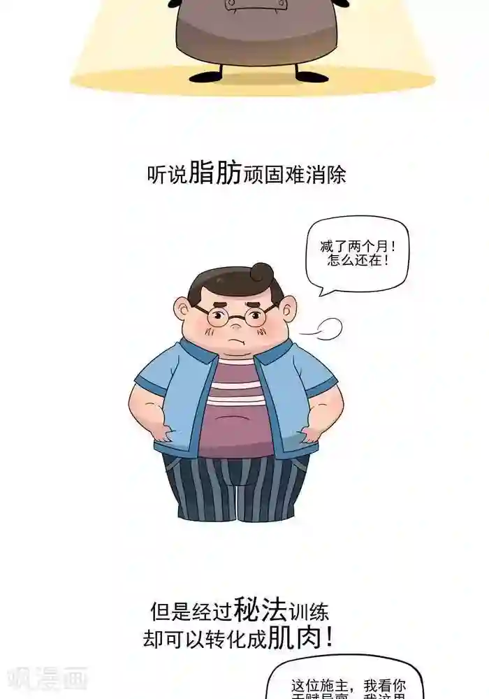 大牛健身漫画第5话 脂肪有多神秘