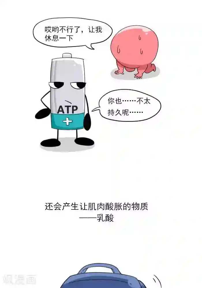大牛健身漫画第7话 ATP是什么？
