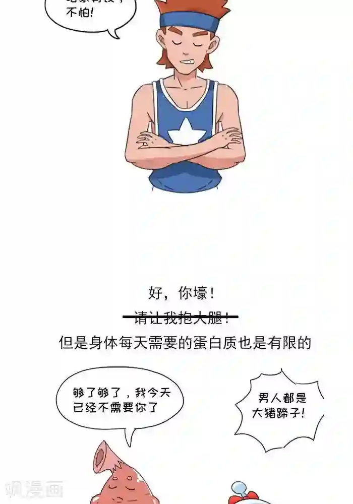 大牛健身漫画第9话 蛋白质知多少？