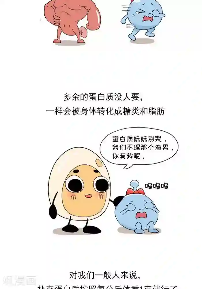 大牛健身漫画第9话 蛋白质知多少？
