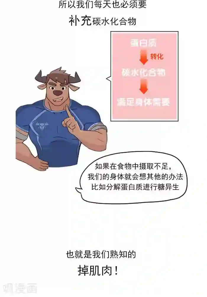 大牛健身漫画第10话 重要的碳水化合物