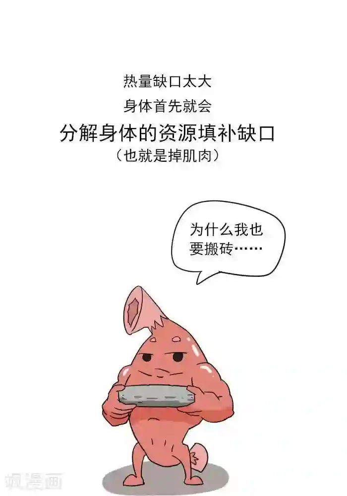 大牛健身漫画第12话 肌肉，减肥的好帮手！