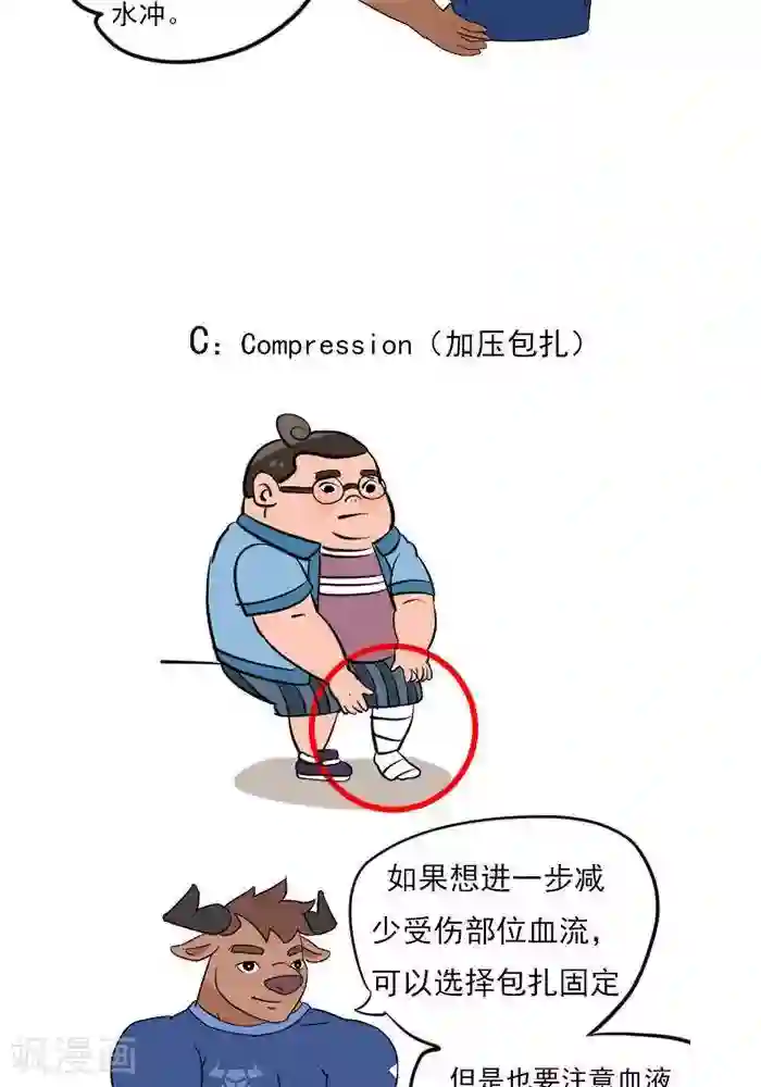 大牛健身漫画第15话 急性损伤怎么应急处理？