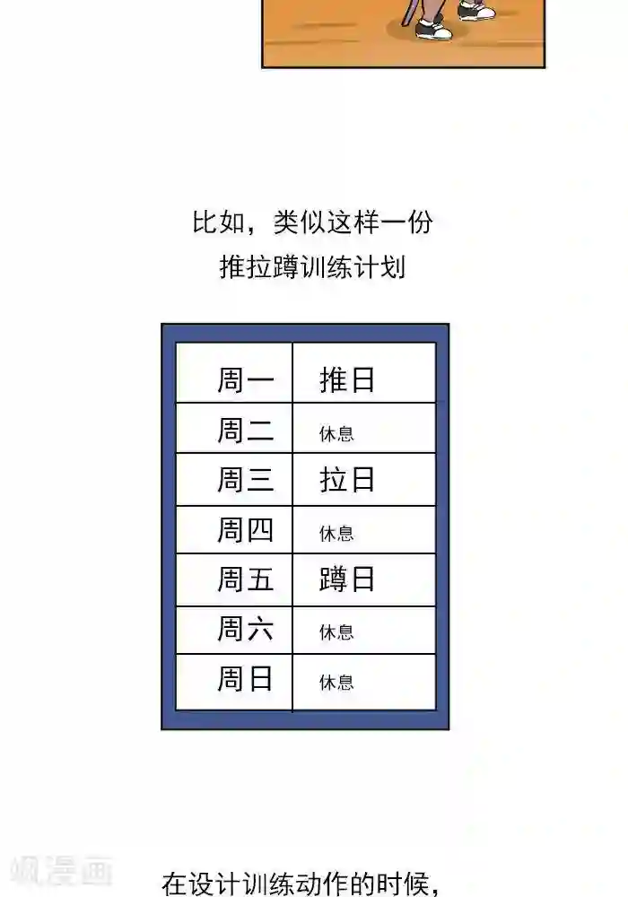 大牛健身漫画第17话 计划的制定，我要练肌肉