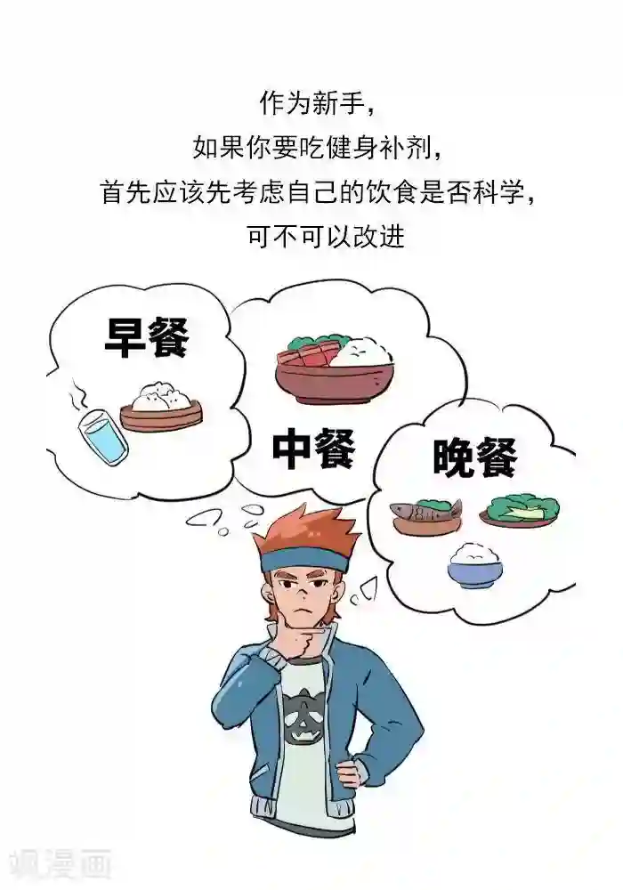 大牛健身漫画第21话 健身补剂多神奇？