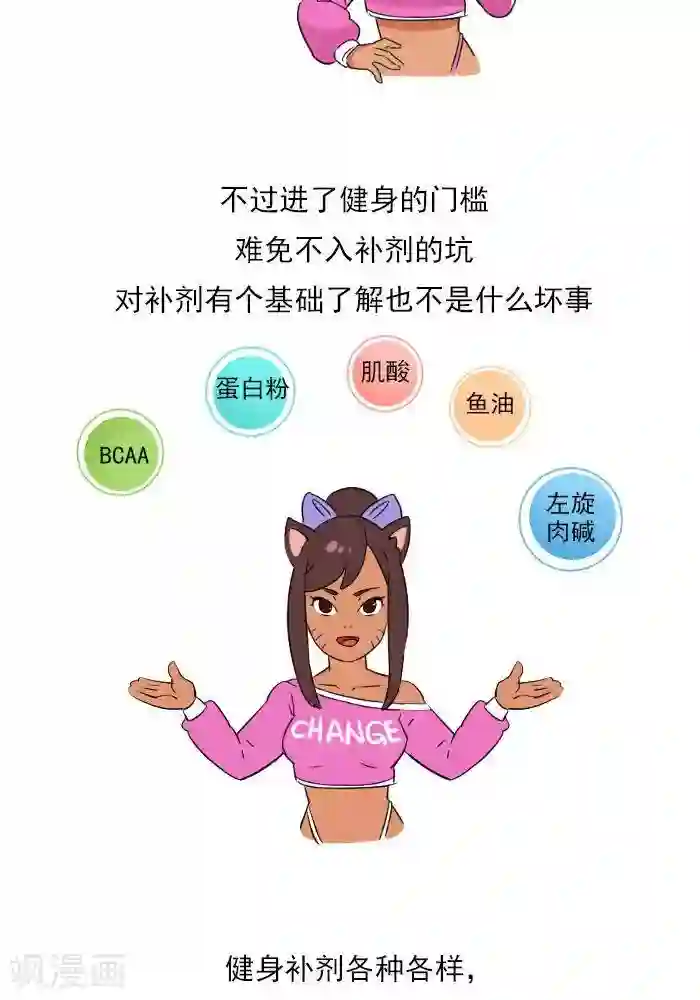 大牛健身漫画第21话 健身补剂多神奇？