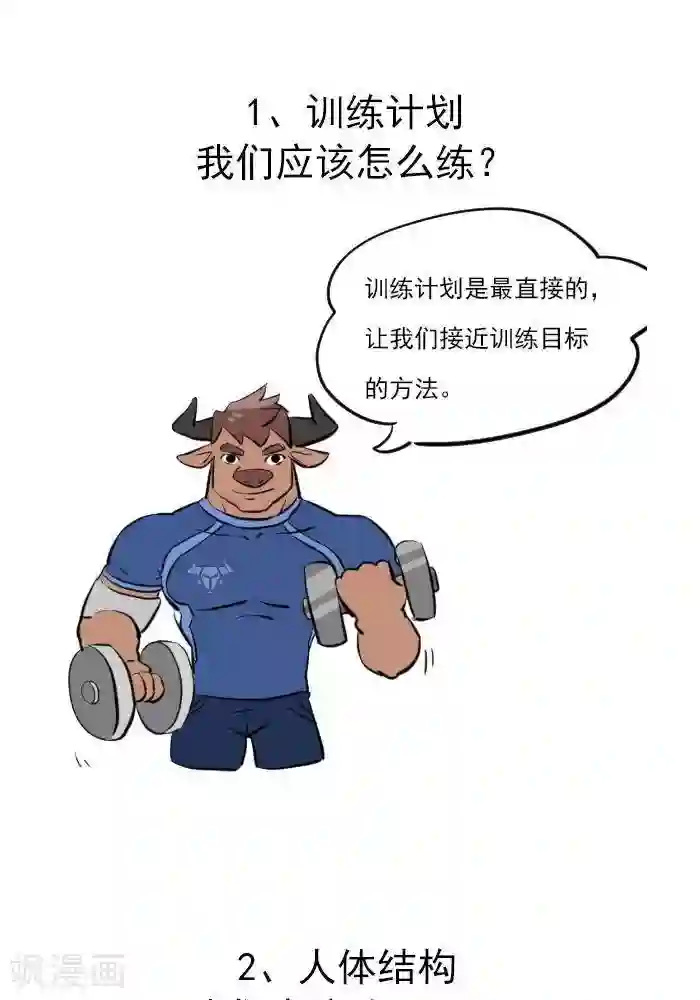 大牛健身漫画第22话 健身的导航图