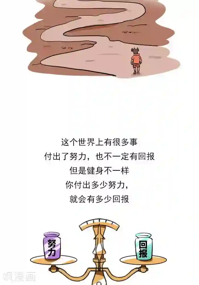 大牛健身漫画第22话 健身的导航图