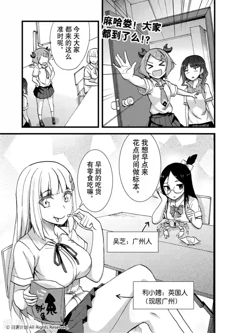 悠闲海洋社第1话