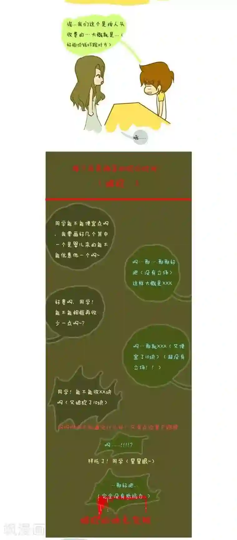 上学时那点小事第4话 摆摊记（3）