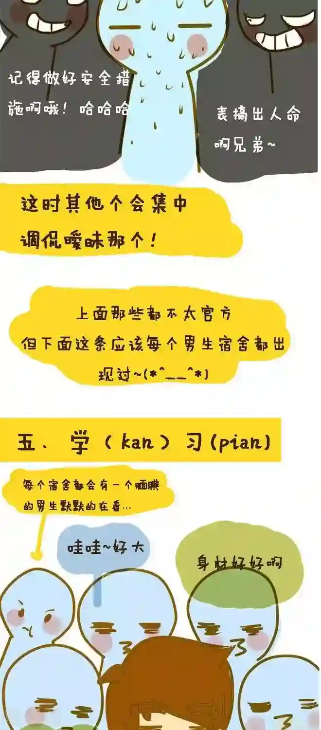 上学时那点小事第12话 男生宿舍那点破事