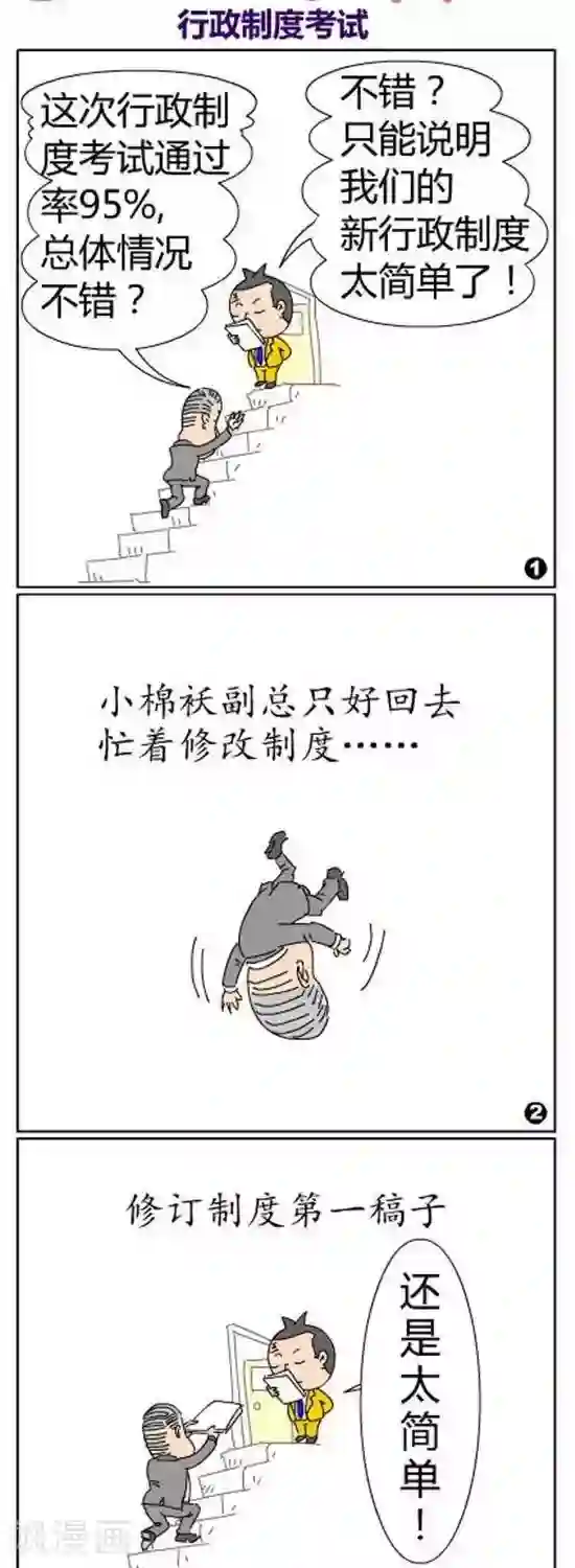 简翡儿奇幻职场第22话 行政制度考试