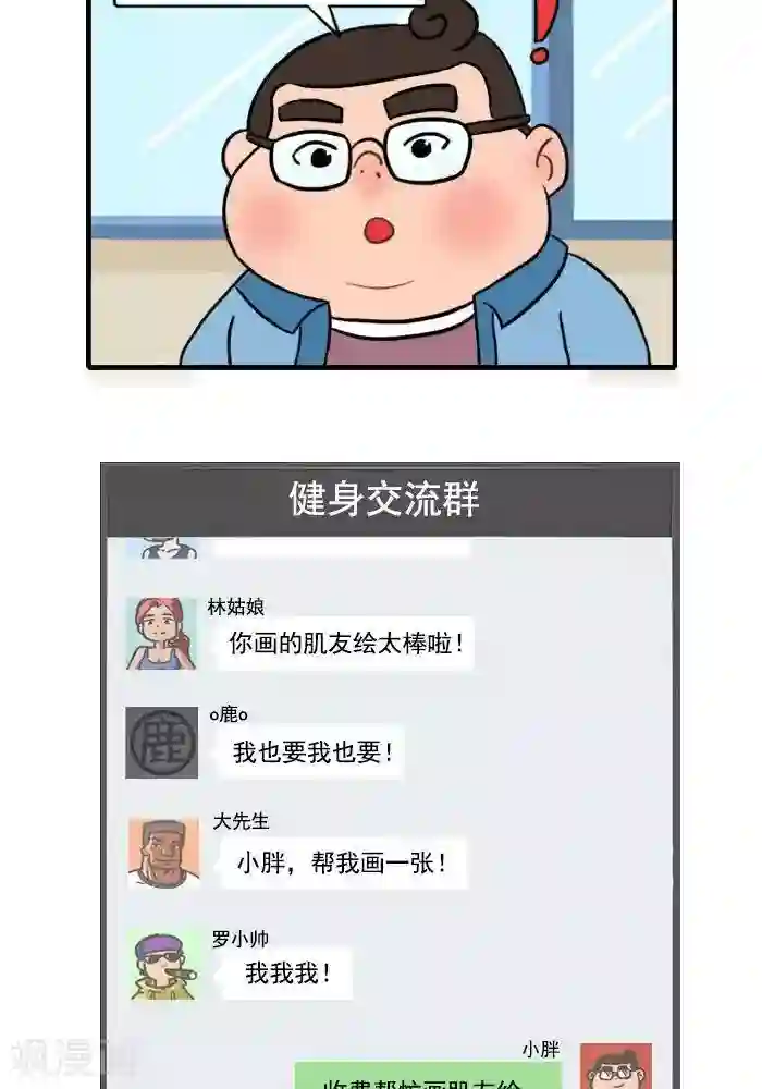 肌友一箩筐第66话 小胖的肌友绘2