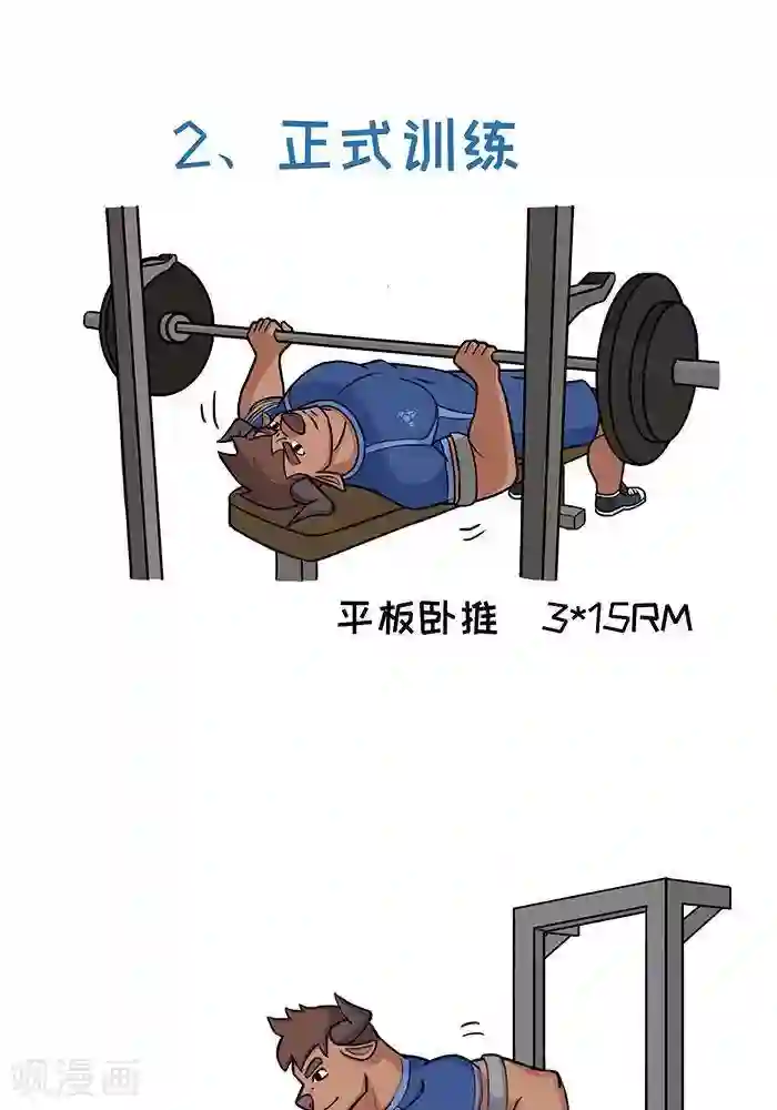 肌友一箩筐番外9 大牛的推类训练日