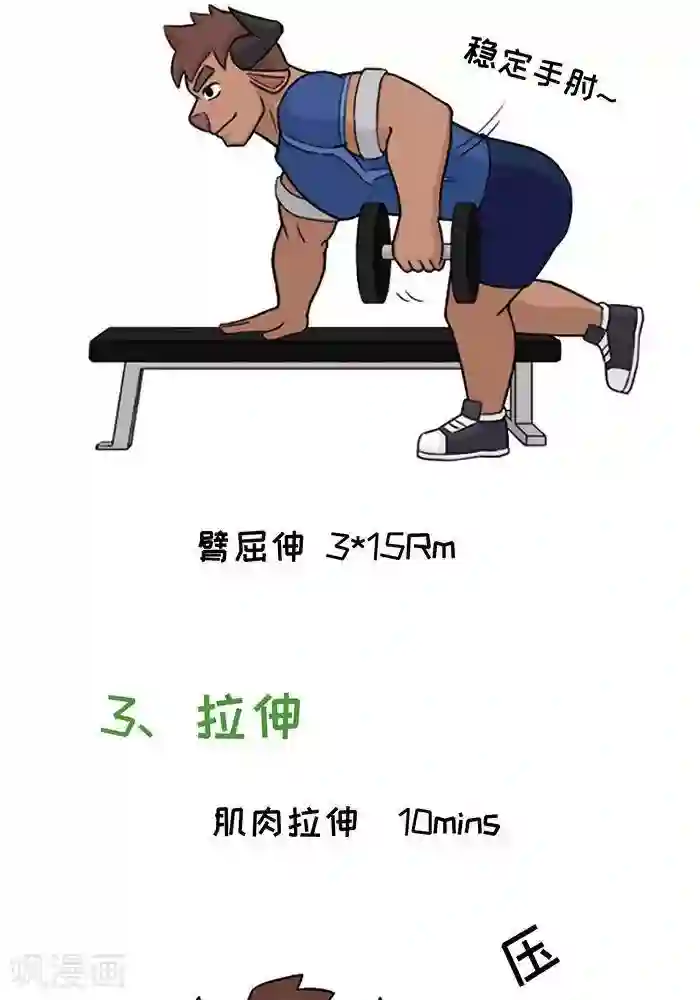 肌友一箩筐番外9 大牛的推类训练日