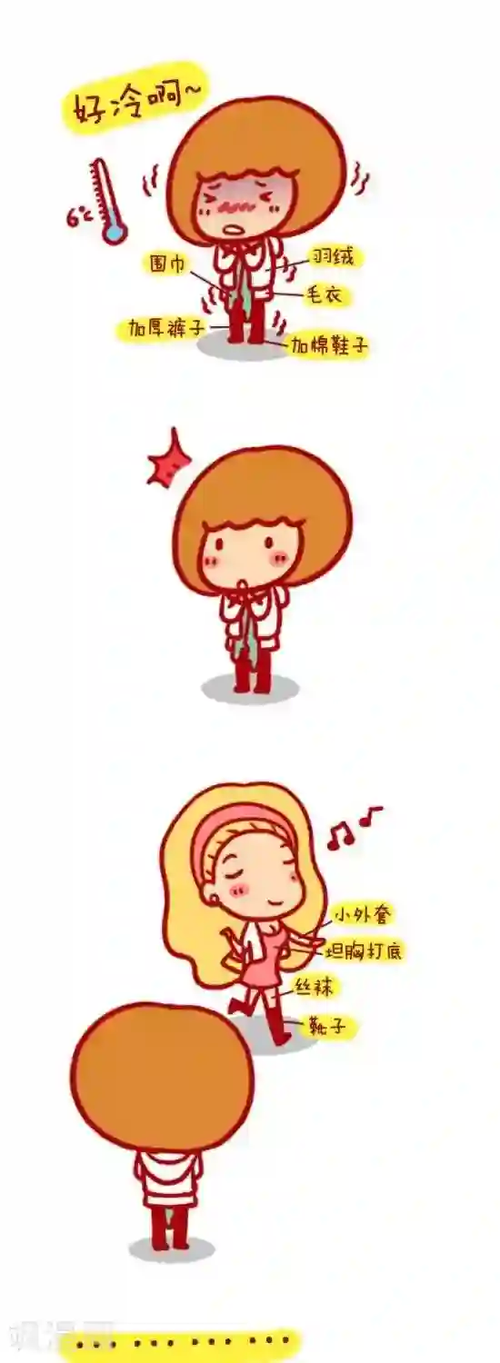 米兹小漫画第16话 美丽冻人